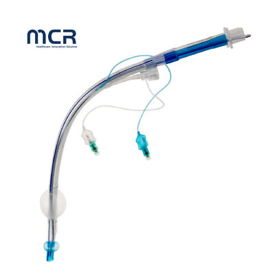 Хорошая цена. Двойной лумен видео канал Визуальный без наручников оральный ПВХ простой и эндотрахеальная трубка онлайн