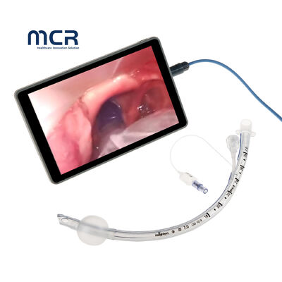 Harga yang bagus Tabung Endotracheal Visual Kamera sekali pakai dengan Port Penyedutan on line