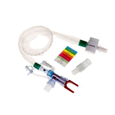 Good price Closed Suction Catheter 72H Automatio Flushing & Doubel Swivel Elbow online