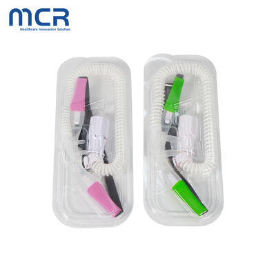Good price Pink Color High Flow Nasal Cannula Fio2 Child Type online