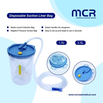Good price Disposable Suction Liner Bag and Canister With Solidifier online