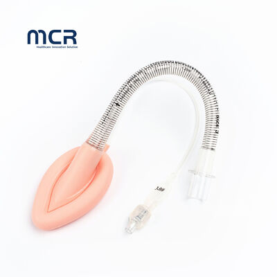 Un buen precio. Máscara de silicona reforzada de laringe desechable de un solo uso en línea
