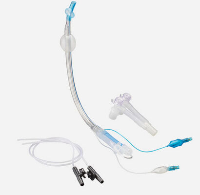 ราคาดี กล่องระบายอากาศ PVC ละเอียดขนาดเล็ก หลอด Endobronchial Double Lumen สําหรับการดําเนินการในหลอดอกและ CVD ออนไลน์